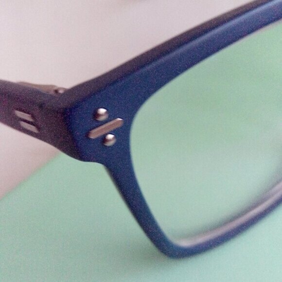 Derek Cardigan Kane Prescription Eyeglasses Teal Frame 56-16-140 &  Black Case - Picture 4 of 12